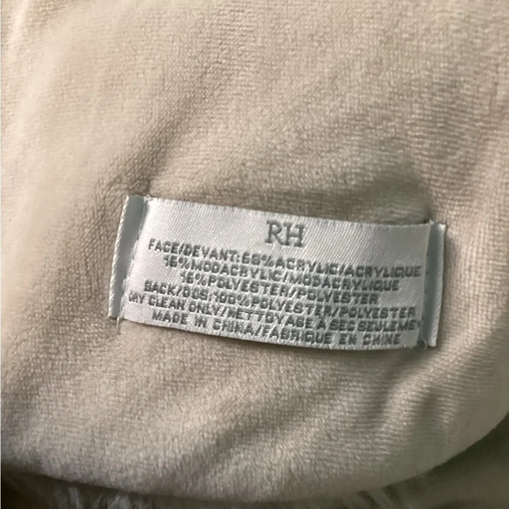 FAUX FUR THROW